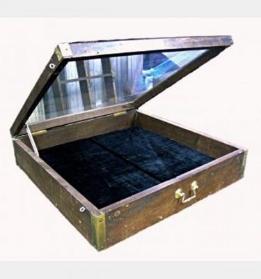 Display Case Velour Int Glass Lid 665X660X170D