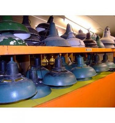 Various Steel Coolie Lamps