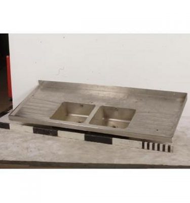 Stainless Steel Sink And Draining Board 1825X2700