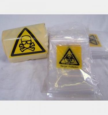 Bio Hazard Tape And Bags