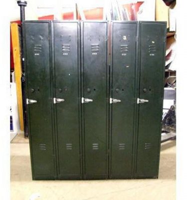 56X Green Single Lockers