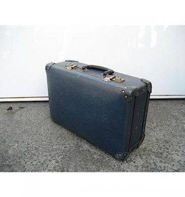Blue And Brass Edge Suitcase 800X250X450Mm