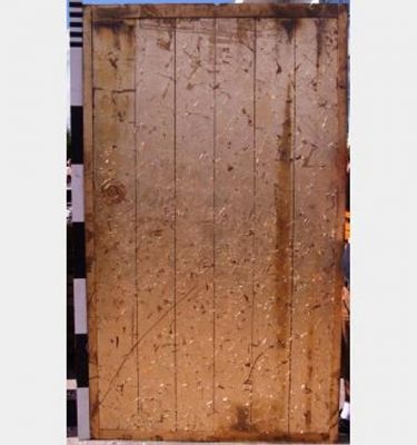 Plain Gold Leaf Panels X2  2340X1280Mm  Can Be Put On Tracks