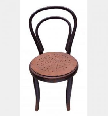Small Chair With Wooden Seat  660X340X340Mm