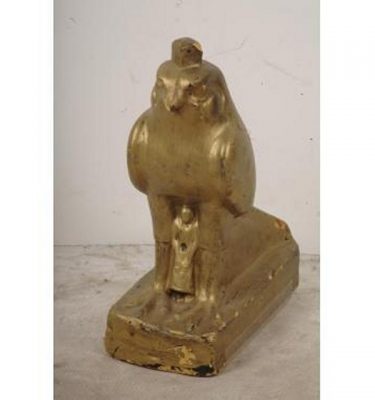 Foam Egyptian IdolThe God Horus Protecting King Nectanebo Ll 550X200X420