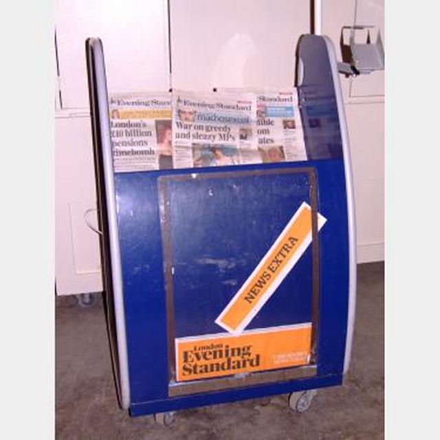 Evening Standard Newspaper Stand