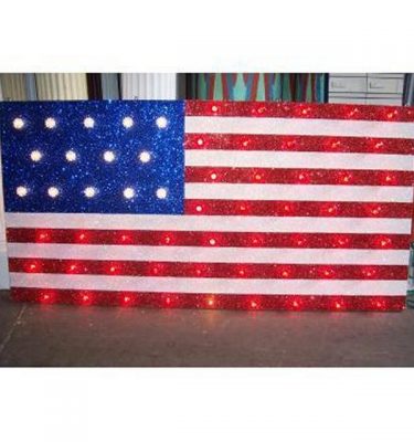 Stars & Stripes Illuminated Flag