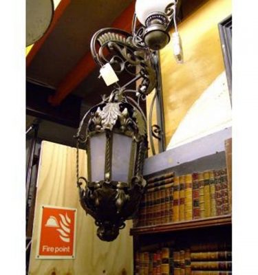 Scroll Lanterns On Scroll Brackets X 3
