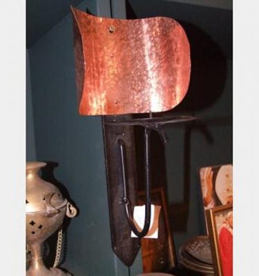Cast Iron Wall Mounted Candle Holder