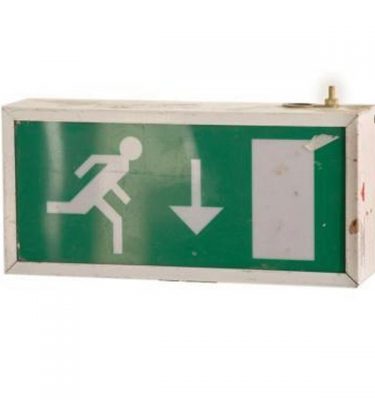 Emergency Exit Sign 140X310X75