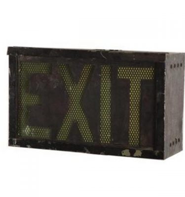 Exit Lightbox 240X385X155