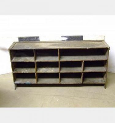 Oak Pigeon Hole Cabinet 1290 X 345 X 620