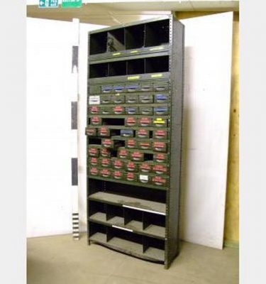 Early Dexion Screw Cabinet   915 X 2210 X 300