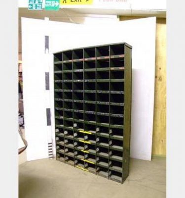 Open Dexion Pigeon Hole Cabinet  1235 X 830 X 250