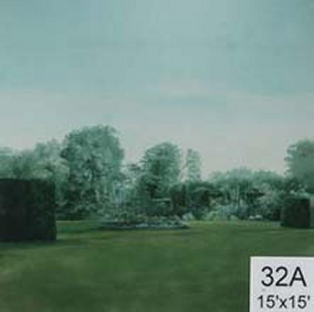 Backdrop 32A Summer Garden 15'X15'
