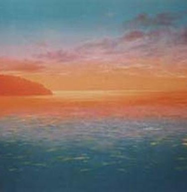 Backdrop 355 Sunset/Sunrise Over Sea 18'X12'