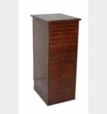 3900044 Nice period Chest of Drawer filing cabinet  1000 tall