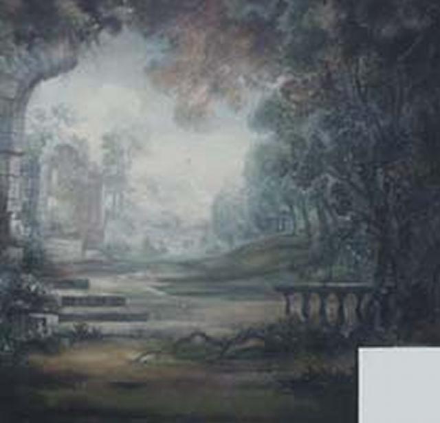 Backdrop 421 Gainsborough Style Landscape 15'X15'