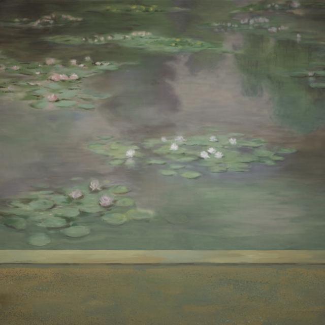 Backdrop 476 Monet Style Lily Pond 15'X18'