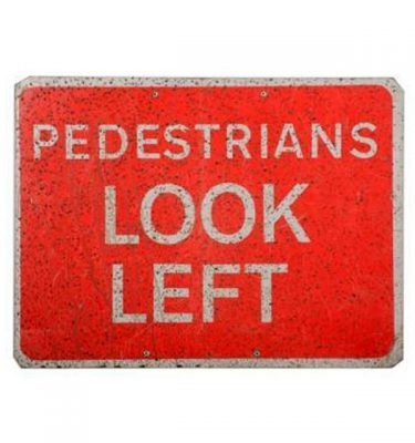 5300010 Pedestrians Look Left