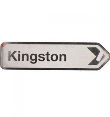 5300018 Road Sign Kingston 255X1000