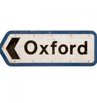 5300027 Road Signage Oxford 285X790