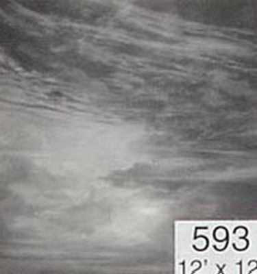 Backdrop 593 Monochrome Sky 12'X12'