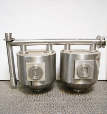 6800009 Sci Fi Prop Metal Containers ( H 48cm x 80 x 33 ) x 1 off
