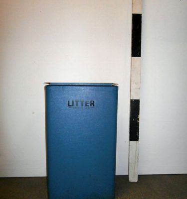 0014138 Blue Litter Bin ( 73cm x 43 x 28 ) x 2
