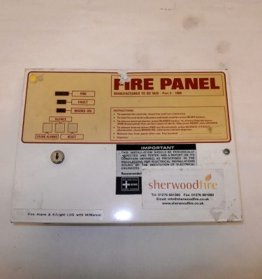 6600038 Fire Control Panel ( H 21cm x 28 x 6 ) x 4off