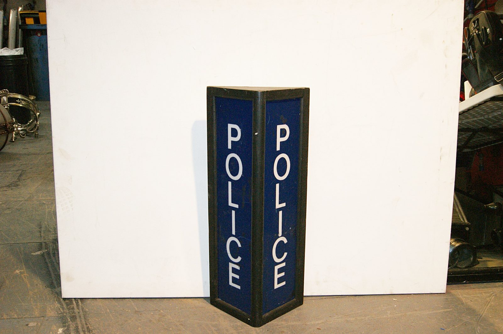 Police Sign Led 0771052 Illuminated Double Sided Police Sign / Lightbox ( H 65cm x 28 x ...