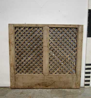 0088170 Wood Window Shutter With Frame ( H 74cm x 85 ) x 2 off