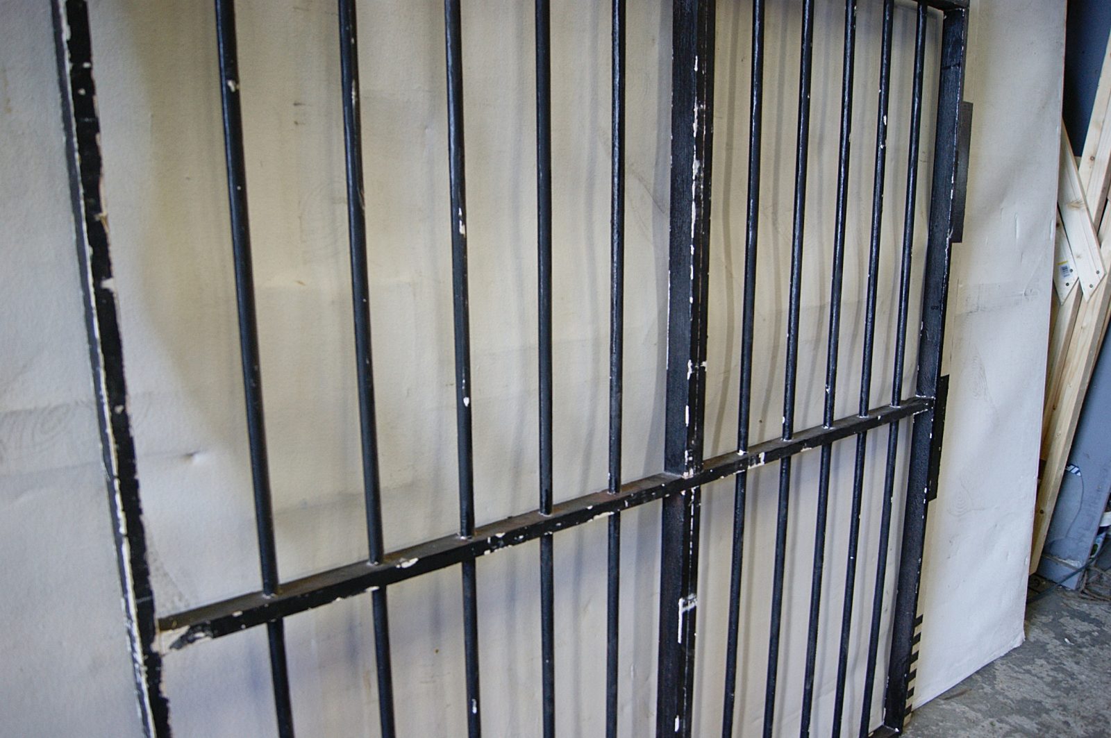 5900031 Wooden Prison Bars ( H 173cm x 178 ) x 4 off Stockyard Prop