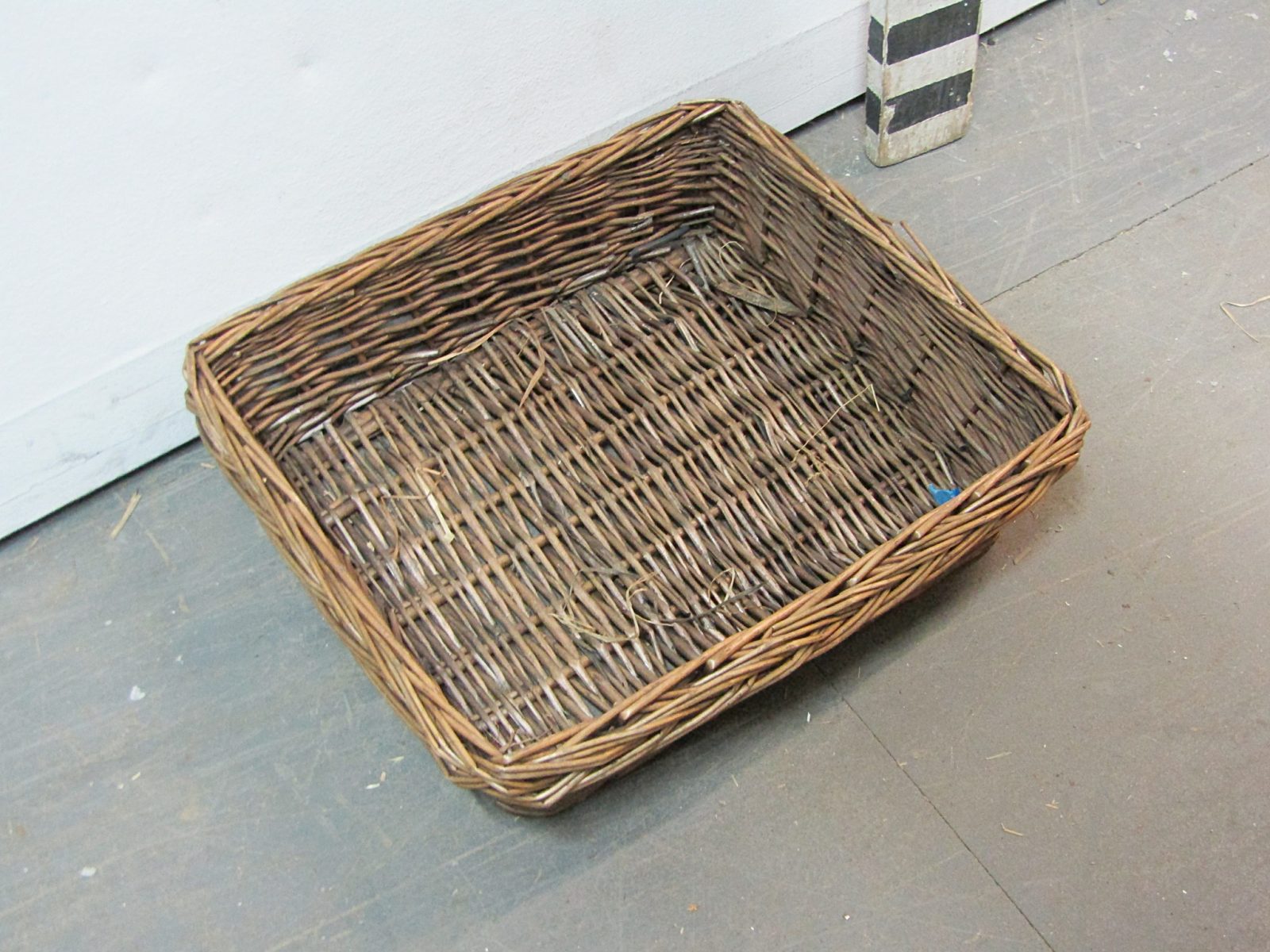 Yes All Basket Black Wicker 24 L X 18 W X To H Metal