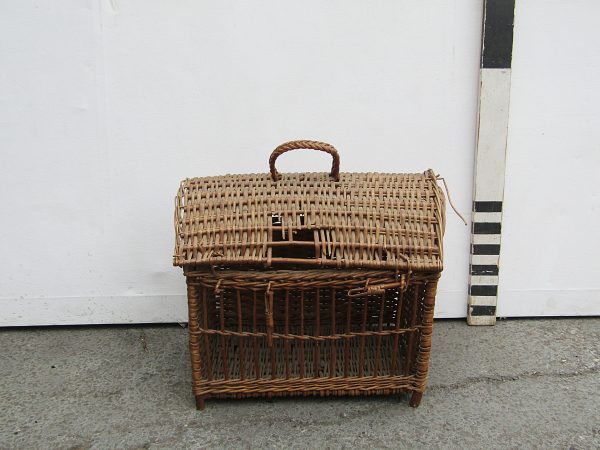 0410231 Wicker Basket ( H 43cm x 48 x 36 ) x 1 off