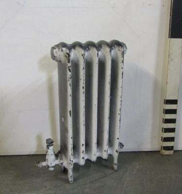 0082182 Small Cast Iron Radiator ( H 61cm x 45 x 13 ) x 1 off