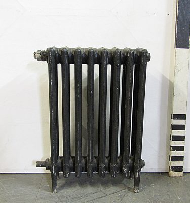 0082183 Small Cast Iron Radiator ( H 61cm x 48 x 15 ) x 1 off / To Match Radiator No 0082184