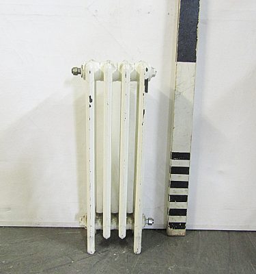 0082185 Small Cast Iron Radiator ( H 61cm x 25 x 15 ) x 1 off