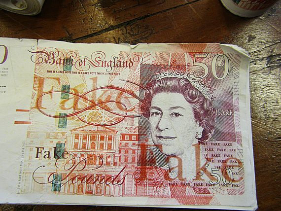1120012 Fake 50 Pounds Banknotes – Stockyard Prop and Backdrop Hire