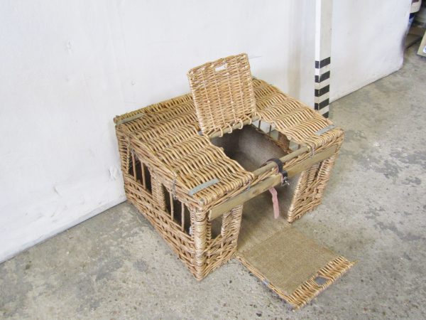 0410259 Wicker Pet Carrier ( H 30 cm x 47 x 38 ) x 2 off - Image 2