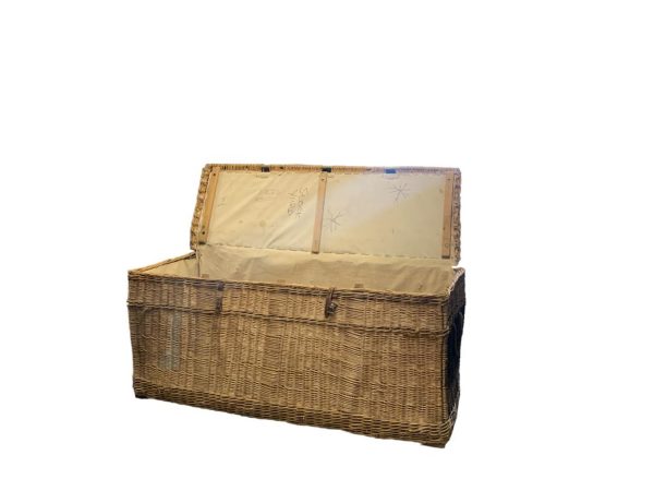 0410274 Large Wicker Basket ( H 87 cm x 206 x 75 ) x 1 off - Image 2
