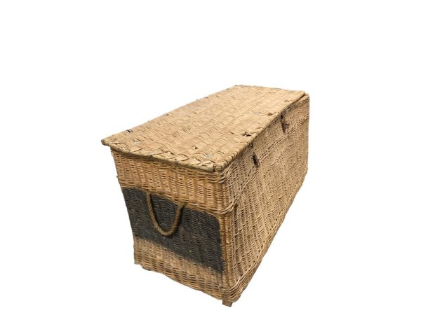 0410274 Large Wicker Basket ( H 87 cm x 206 x 75 ) x 1 off - Image 4