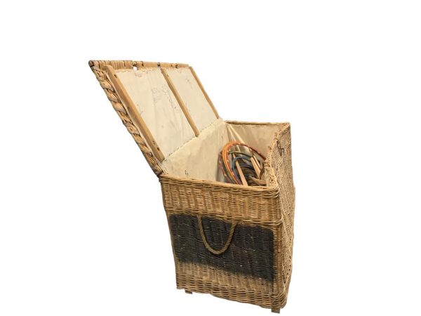 0410274 Large Wicker Basket ( H 87 cm x 206 x 75 ) x 1 off - Image 3