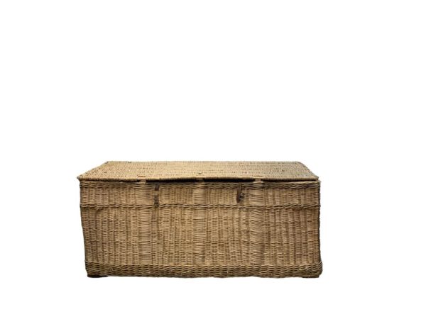 0410274 Large Wicker Basket ( H 87 cm x 206 x 75 ) x 1 off