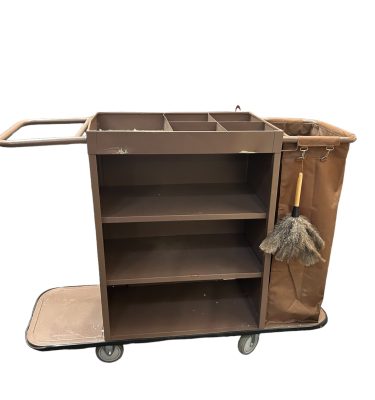 0081169 Hotel Room Service Trolley ( H 106 cm x 135 x 43 ) x 1 off