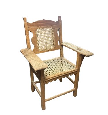 0085540 Wooden Elbow Chair ( H 109 cm x 75 x 63 ) x 1 off