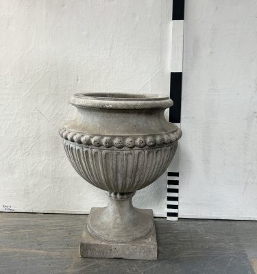 0100110 Large Fibreglass Urn ( H 80 cm x Dia 62 ) x 2 off
