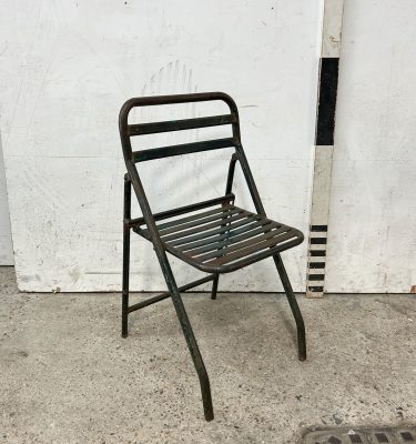 0085580 Metal Folding Chair ( H 80 cm x 45 x 40 ) x 4 off