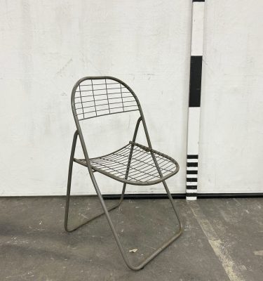 0085599 American Wire Folding Chair ( H 80 cm x 47 x 40 ) x 1 off