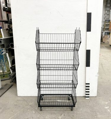 1700262 Point Of Sale Retail Display Rack / Castored ( H 130 cm x 60 x 43 ) x 5 off